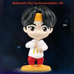 BTS TinyTAN Jin McDonald’s Happy Meal Encore Edition Figure 2025